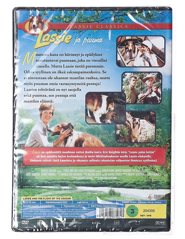 Lassie Ja Puuma - DVD - DVD-elokuvat - 10105393191 - 1