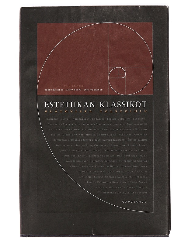 Estetiikan klassikot : Platonista Tolstoihin - Ficino, Marsilio - Historiakirjat - 10105393205 - 0