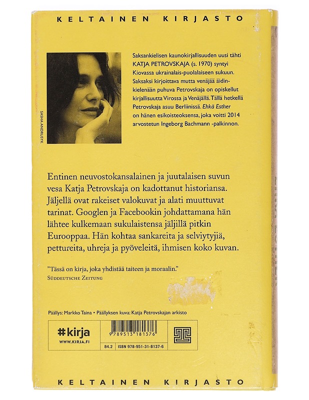 Ehkä Esther : kertomuksia - Petrovskaja, Katja - Romaanit ja novellit - 10105393202 - 1