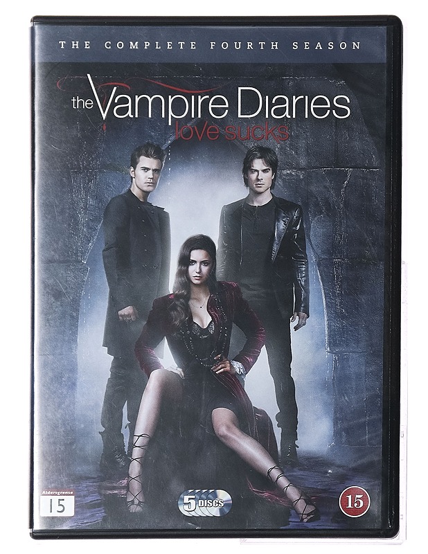 The Vampire Diaries : Love sucks 4. kausi - DVD - DVD-elokuvat - 10105393216 - 0
