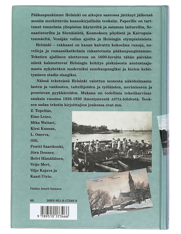 Helsinki, rakkaani - Kalajoki, Anneli - Historiakirjat - 10105393231 - 1