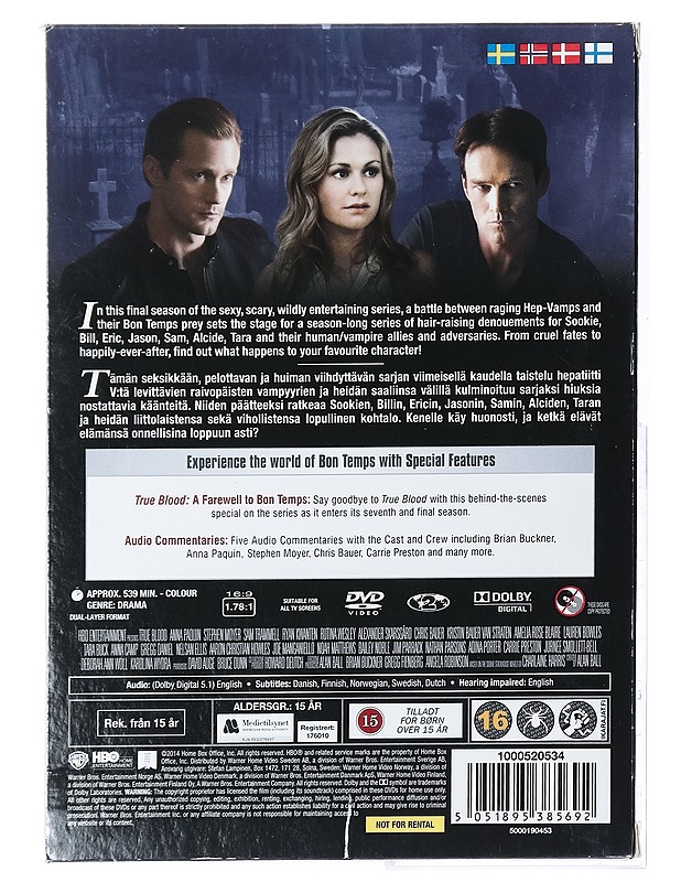 True Blood: The Complete Seventh Season - DVD - DVD-elokuvat - 10105393237 - 1