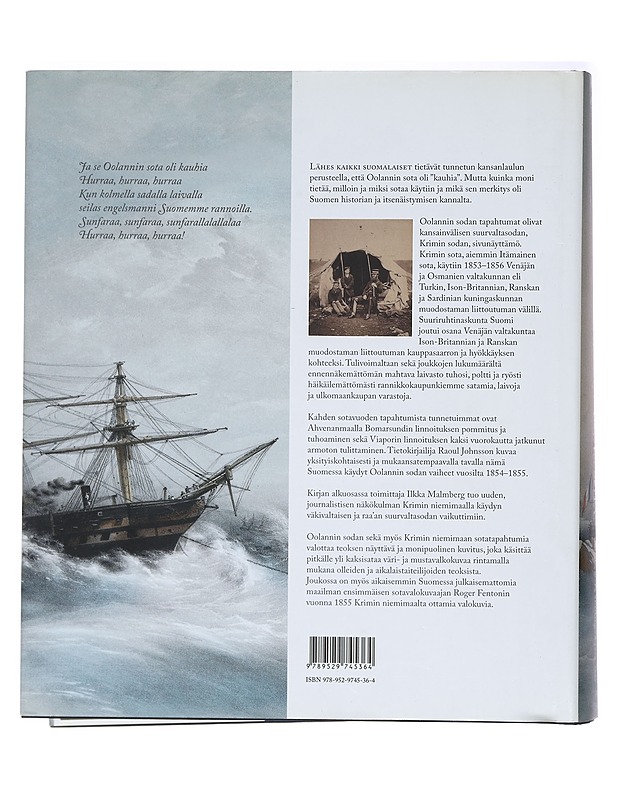 Kauhia Oolannin sota : Krimin sota Suomessa 1854-1855 - Johnsson, Raoul - Historiakirjat - 10105393239 - 1