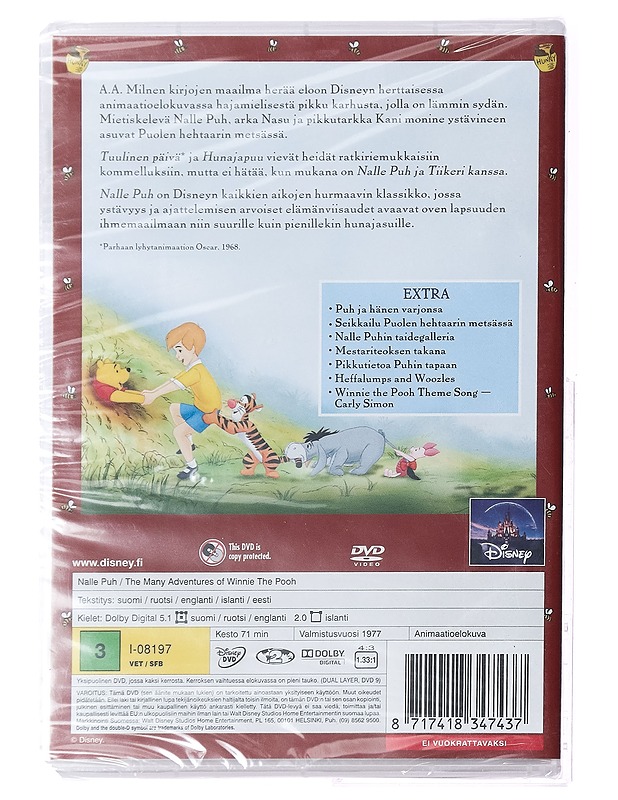 Nalle Puh - DVD - DVD-elokuvat - 10105393250 - 1