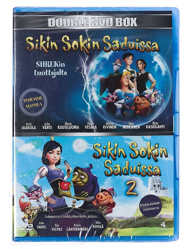 Sikin Sokin Saduissa 1 ja 2 - DVD - DVD-elokuvat - 10105393294 - 0
