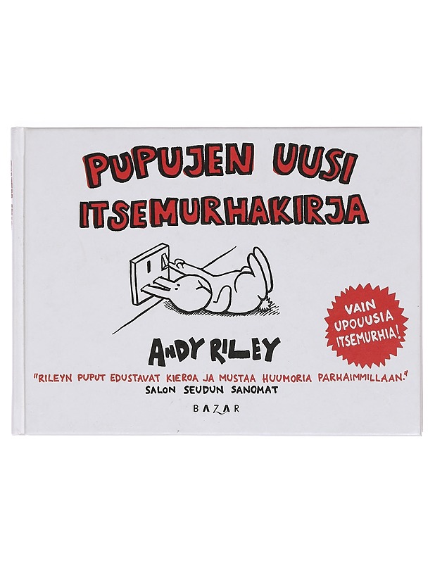 Pupujen uusi itsemurhakirja - Riley, Andy - Sarjakuvat - 10105393391 - 0