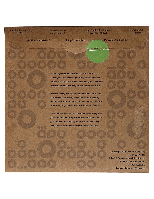 Äpy - Laulikki Äpy - Käsityökirjat - 10105393399 - 1