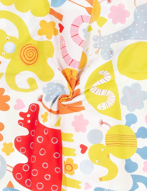 Puuvillakangas, 130x240 cm - Kankaat - 10105393426 - 1
