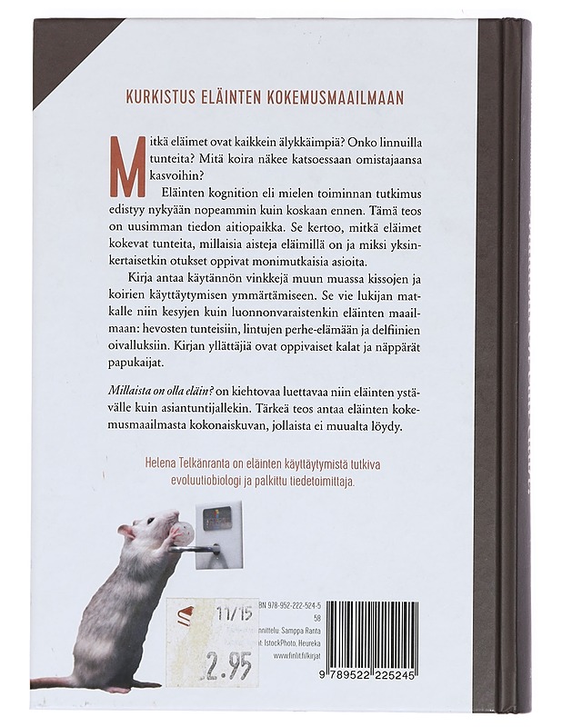Millaista on olla eläin? - Helena Telkänranta - Tietokirjat ja oppaat - 10105393458 - 1