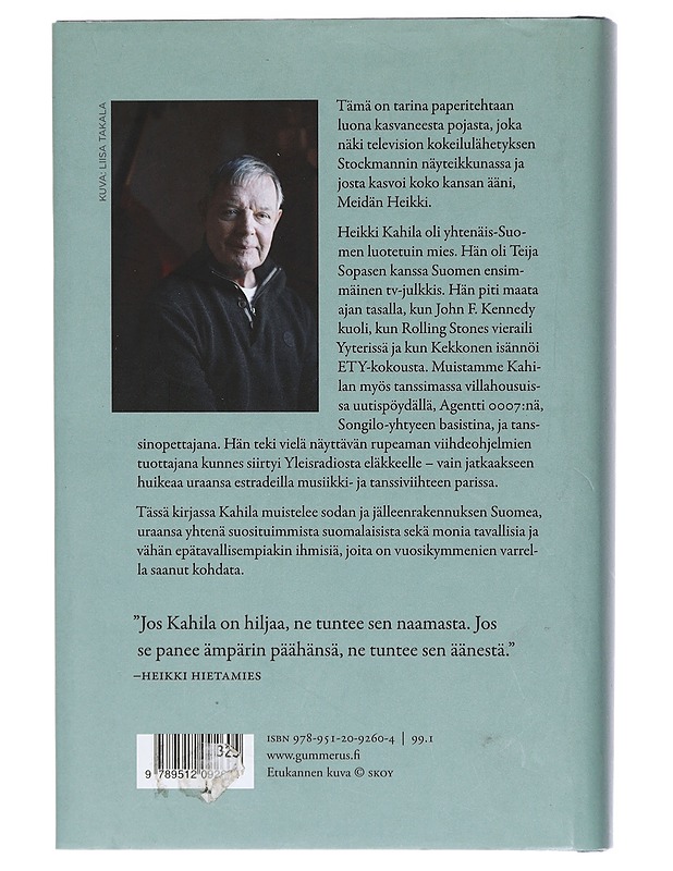 Ääneen elettyä - Heikki Kahila - Elämäkerrat ja muistelmat - 10105393481 - 1