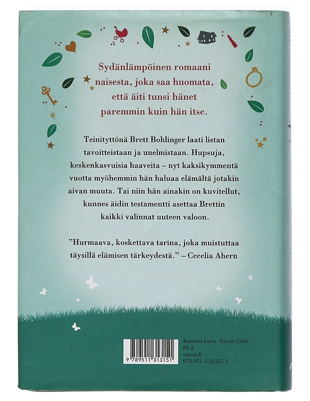 Kymmenen unelmaani - Spielman, Lori Nelson - Romaanit ja novellit - 10105393485 - 1