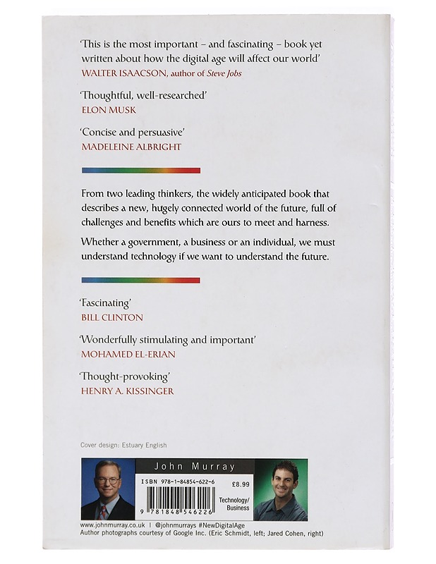 The new digital age : reshaping the future of people, nations and business - Schmidt, Eric - Tietokirjat ja oppaat - 10105393498 - 1