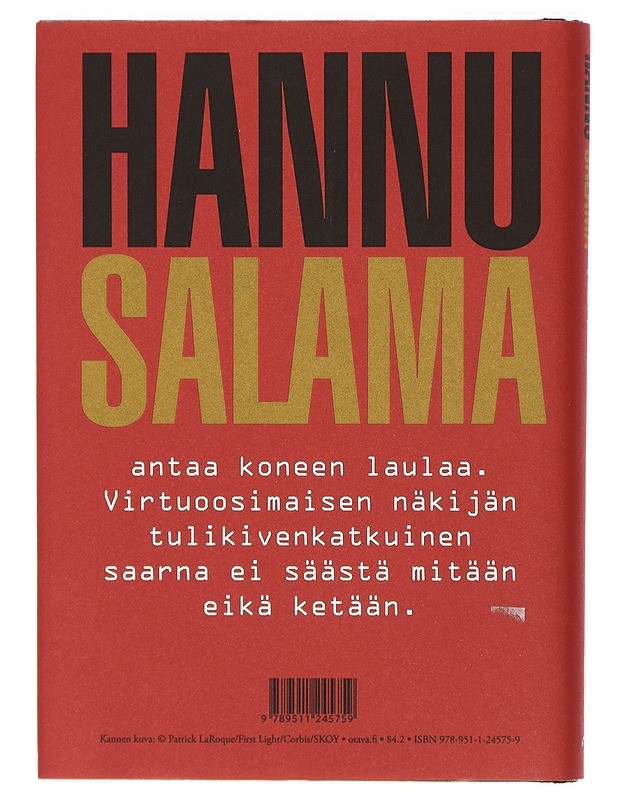 Sydän paikallaan - Hannu Salama - Romaanit ja novellit - 10105393559 - 1