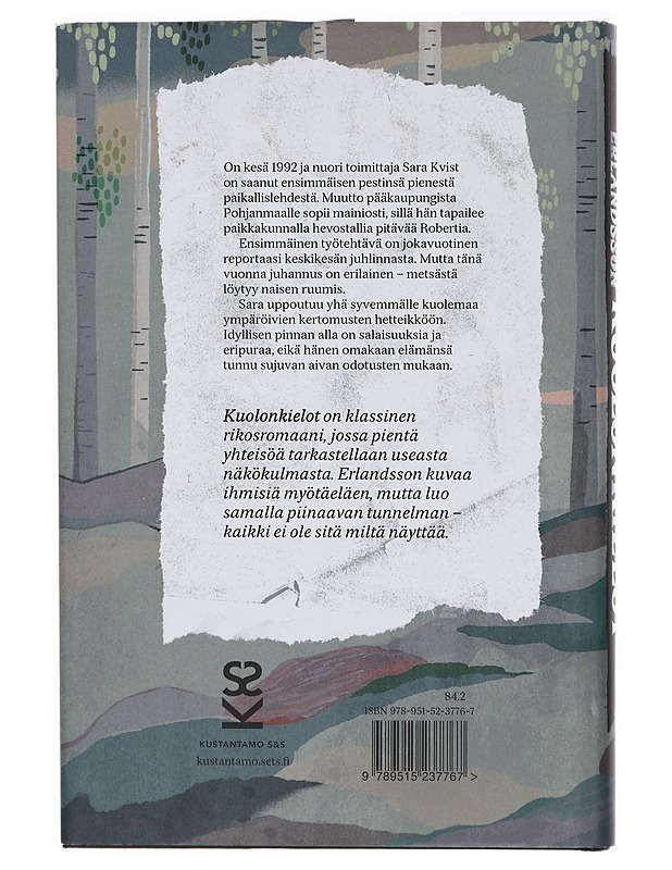 Kuolonkielot - Erlandsson, Karin - Jännitys ja dekkarit - 10105393562 - 1