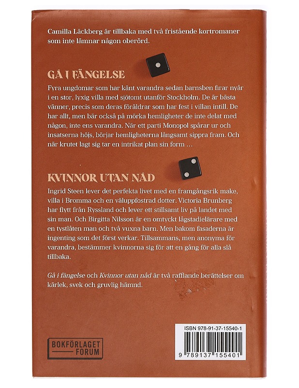 Gå i fängelse ; Kvinnor utan nåd - Camilla Läckberg - Romaanit ja novellit - 10105393581 - 1