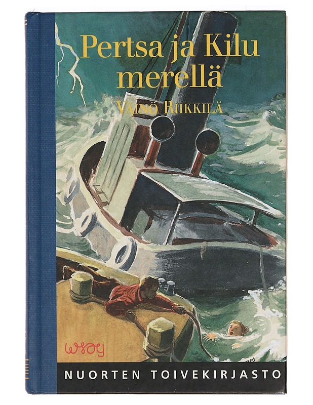Pertsa ja Kilu merellä - Väinö Riikkilä - Nuorten kirjat - 10105393582 - 0