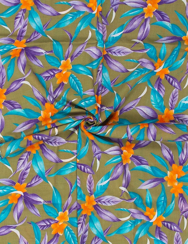 Puuvillakangas, 140x255 cm - Kankaat - 10105393587 - 1