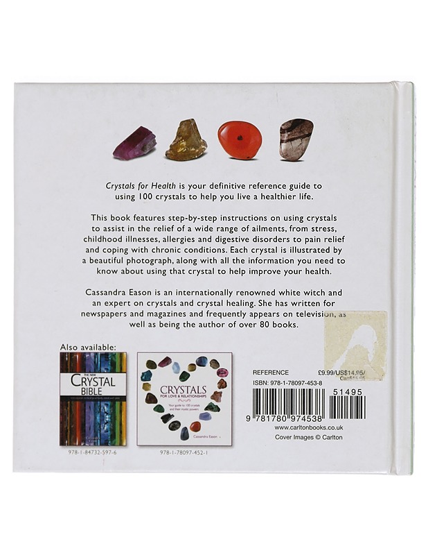 Crystals for Health - Eason, Cassandra - Tietokirjat ja oppaat - 10105393605 - 1