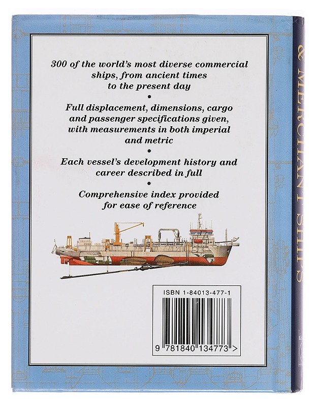 Liners, tankers & merchant ships : 800 of the world's greatest commercial vessels - Robert Jackson - Tietokirjat ja oppaat - 10105393643 - 1