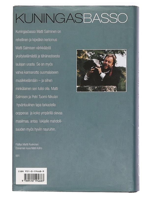 Kuningasbasso Matti Salminen - Petri Tuomi-Nikula - Elämäkerrat ja muistelmat - 10105393662 - 1