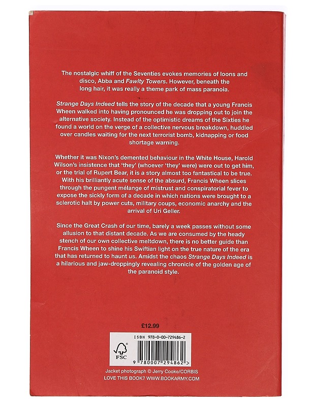 Strange days indeed - Frances Wheen - Elämäkerrat ja muistelmat - 10105393663 - 1