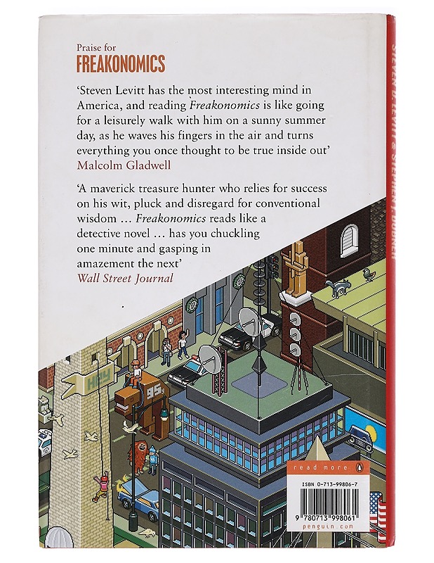 Freakonomics : a rogue economist explores the hidden side of everything - Levitt, Steven D. - Tietokirjat ja oppaat - 10105393667 - 1