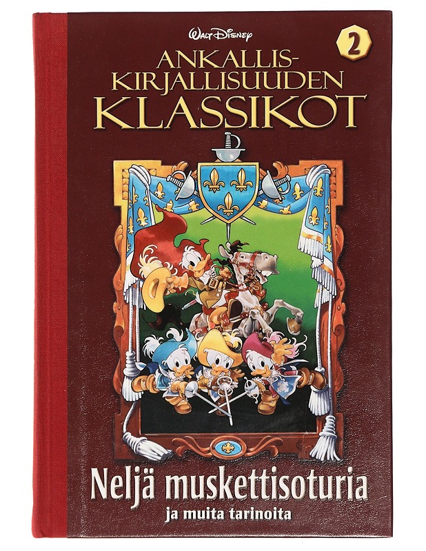 Ankalliskirjallisuuden klassikot. 2, [Neljä muskettisoturia ja muita tarinoita] - Hulkkonen, Hertta - Sarjakuvat - 10105393693 - 0