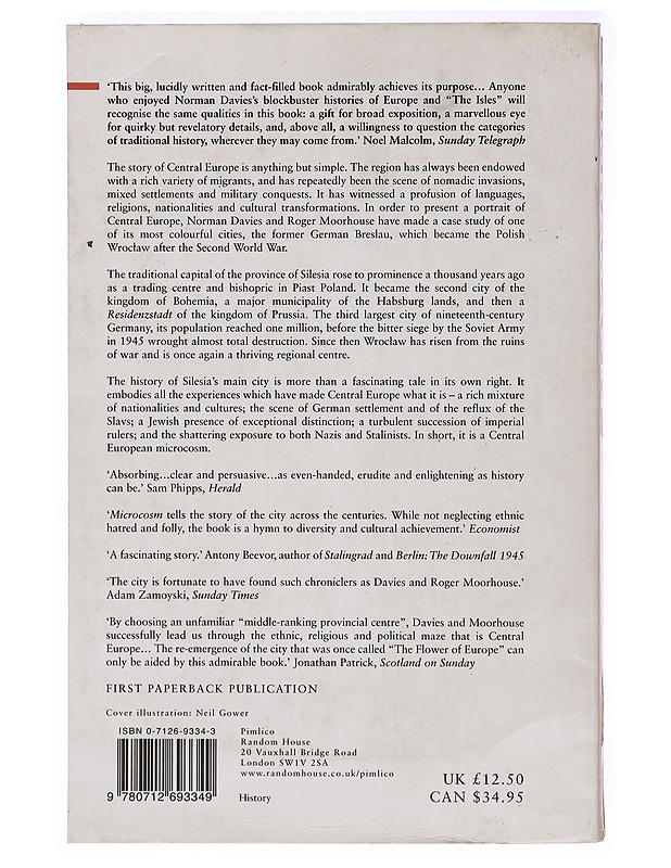 Microcosm - Norman Davies & Roger Moorhouse - Romaanit ja novellit - 10105393740 - 1