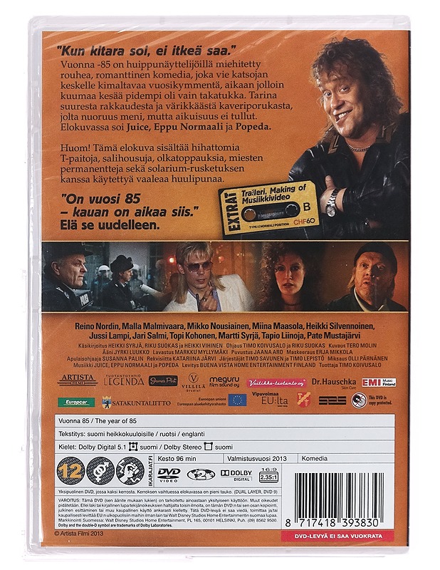Vuonna 85 - DVD - DVD-elokuvat - 10105393771 - 1
