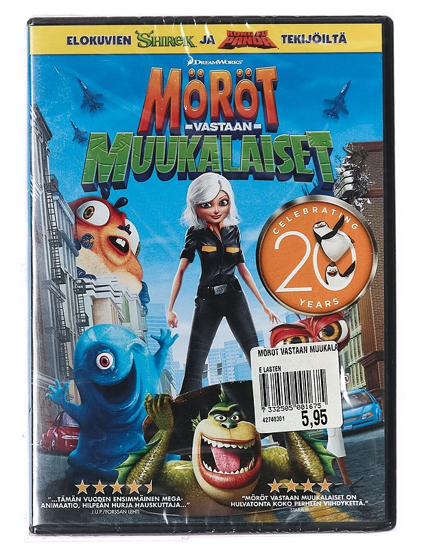 Möröt Vastaan Muukalaiset-DVD - DVD-elokuvat - 10105393777 - 0