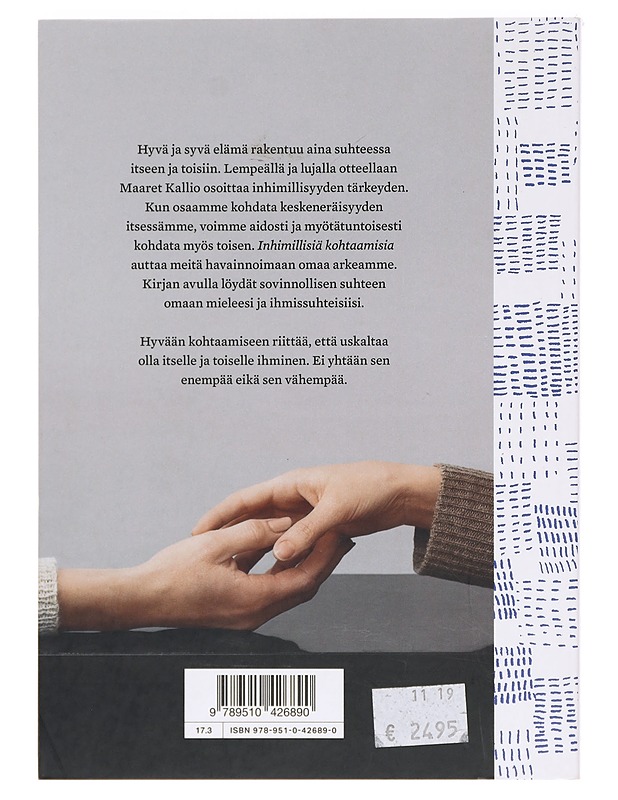 Inhimillisiä kohtaamisia - Maaret Kallio - Hyvinvointikirjat - 10105393790 - 1
