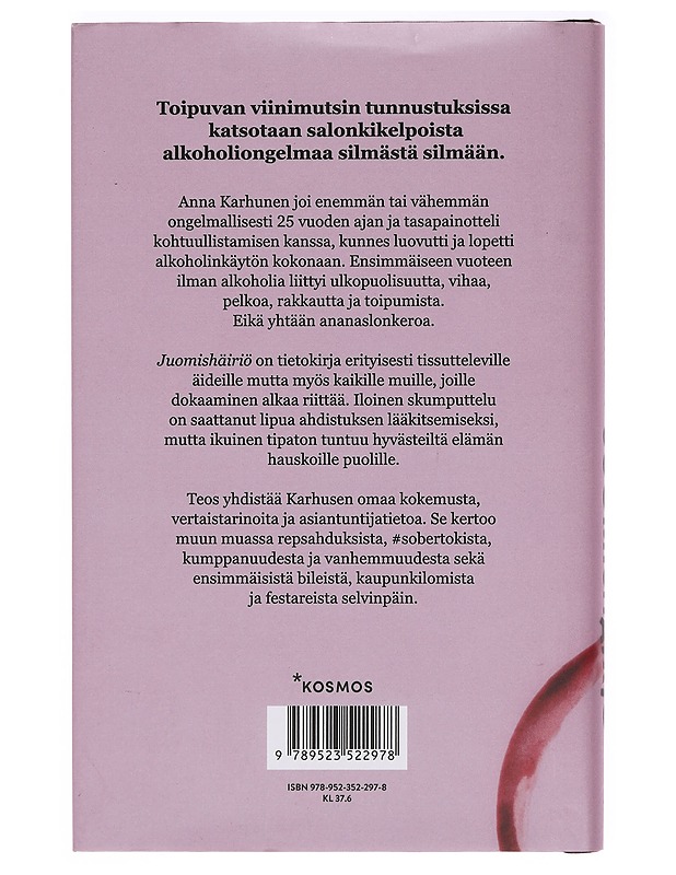 Juomishäiriö - Anna Karhunen - Tietokirjat ja oppaat - 10105393824 - 1