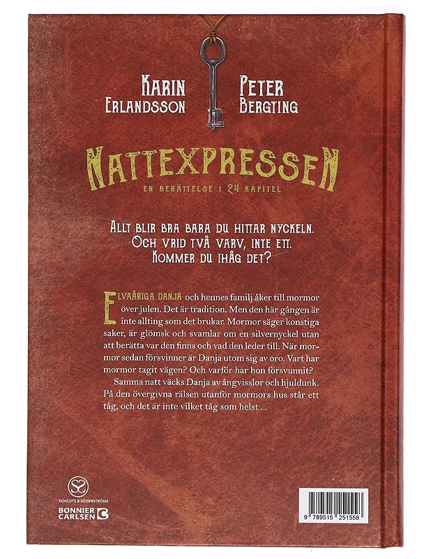 Nattexpressen : en berättelse i 24 kapitel - Erlandsson, Karin - Romaanit ja novellit - 10105393853 - 1