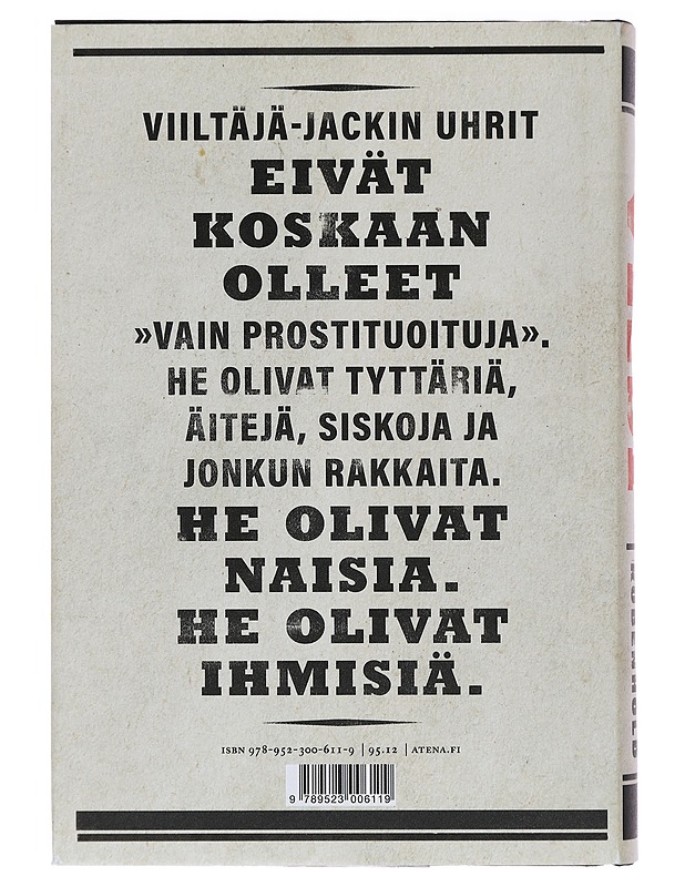 Viisi : viiltäjä-Jackin tuntemattomat uhrit - Hallie Rubenhold - Elämäkerrat ja muistelmat - 10105393858 - 1