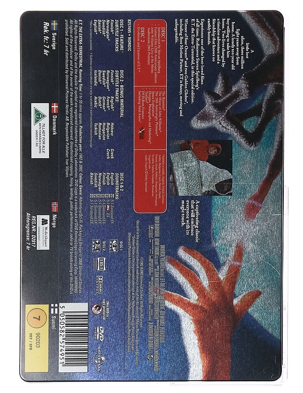 E.T: The Extra Terrestrial - DVD - DVD-elokuvat - 10105393884 - 1