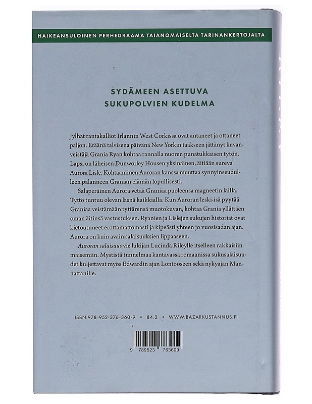 Auroran salaisuus - Riley, Lucinda - Romaanit ja novellit - 10105393883 - 1