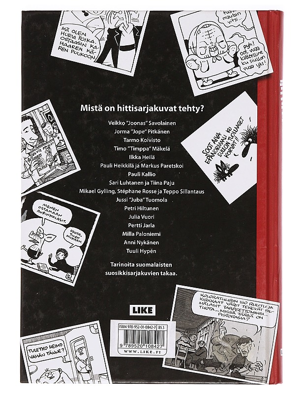 Hittiparaati : suomalaisen sarjakuvan menestystarinoita - Hänninen, Ville, kirjoittaja - Sarjakuvat - 10105393886 - 1