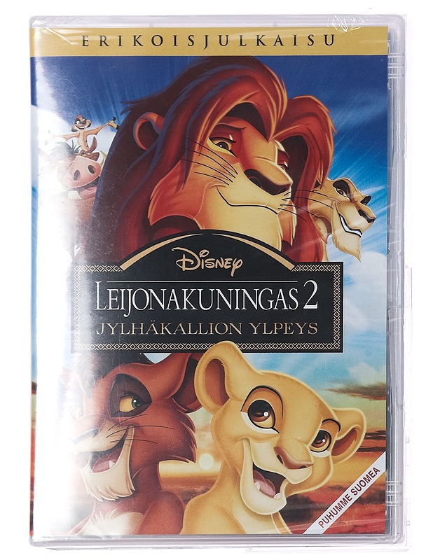 Leijonakuningas 2: Jylhäkallion Ylpeys - DVD - DVD-elokuvat - 10105393907 - 0