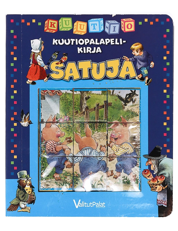 Satuja : kuutiopalapelikirja - Wolf, Tony - Lastenkirjat - 10105393909 - 0