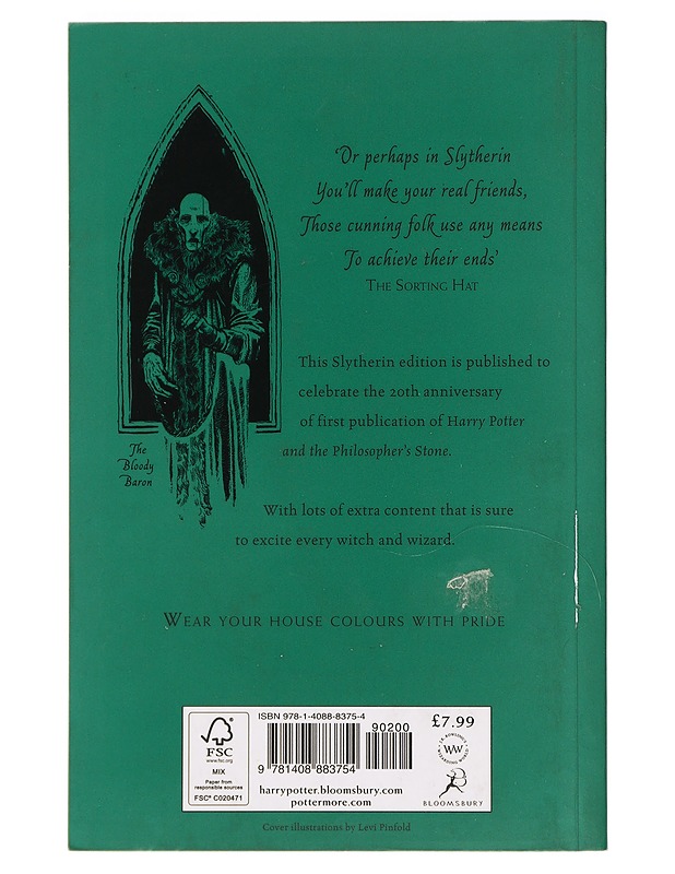 Harry Potter and the Philosopher's Stone - J.K. Rowling - Fantasia- ja scifi - 10105393927 - 1