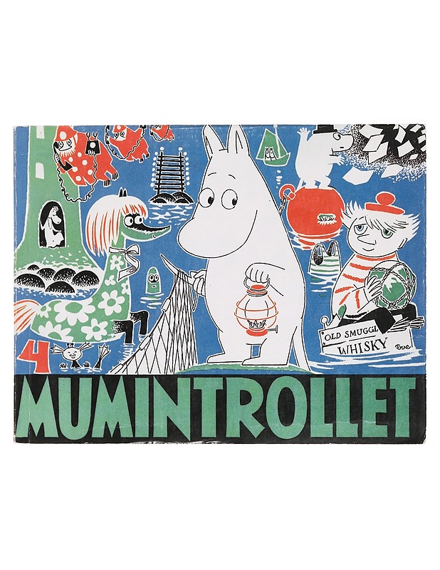 Mumintrollet. N: 4 - Tove Jansson - Sarjakuvat - 10105393930 - 0