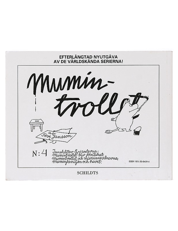 Mumintrollet. N: 4 - Tove Jansson - Sarjakuvat - 10105393930 - 1