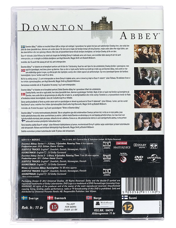 Downton Abbey collection - DVD - DVD-elokuvat - 10105393938 - 1