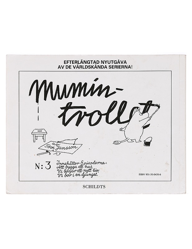 Mumintrollet. N: 3 - Tove Jansson - Sarjakuvat - 10105393946 - 1