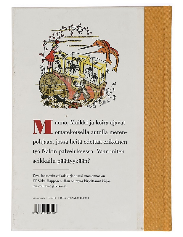 Seikkailu merenpohjassa - Tove Jansson - Lastenkirjat - 10105393951 - 1