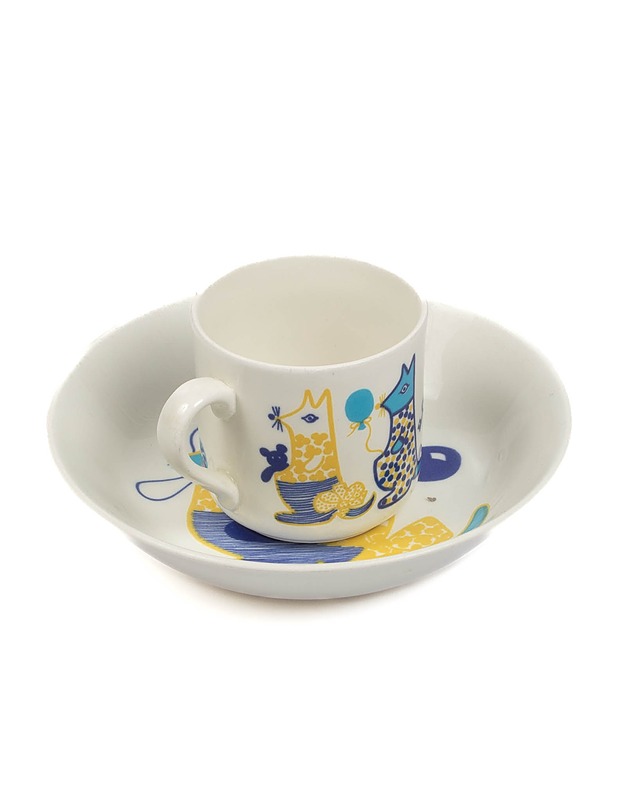 ARABIA Kengu lasten muki ja lautanen, II-laatu - Designsuosikit - 10105393965 - 0