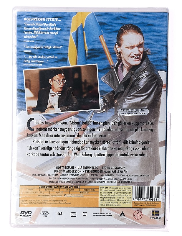 Jönsson Ligan: Dyker Upp igen - DVD - DVD-elokuvat - 10105393999 - 1