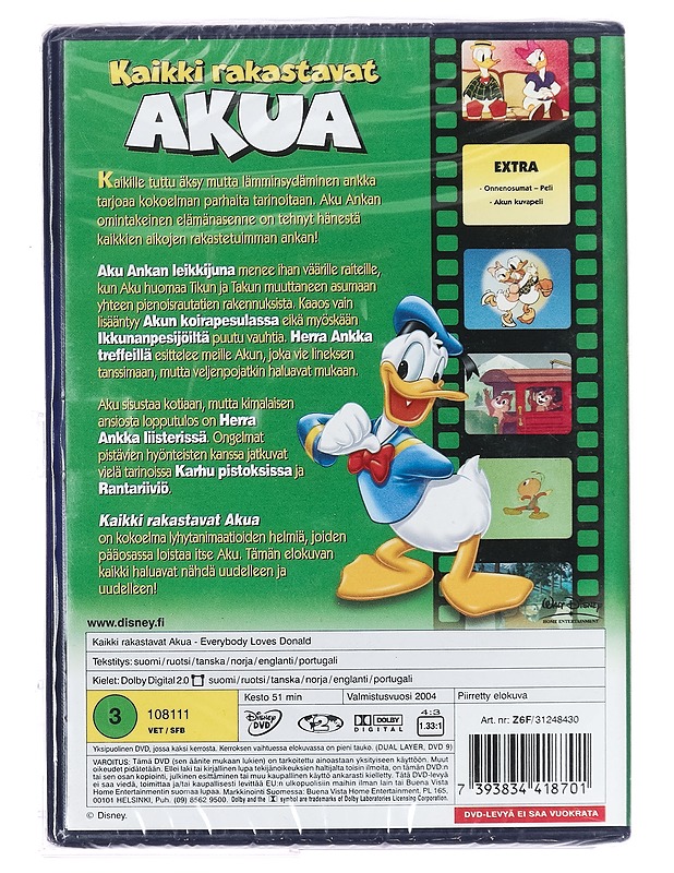 Kaikki rakastavat Akua - DVD - DVD-elokuvat - 10105394024 - 1