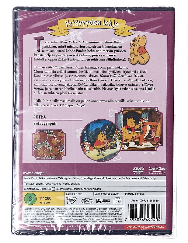 Nalle Puhin Taikamaailma - DVD - DVD-elokuvat - 10105394038 - 1