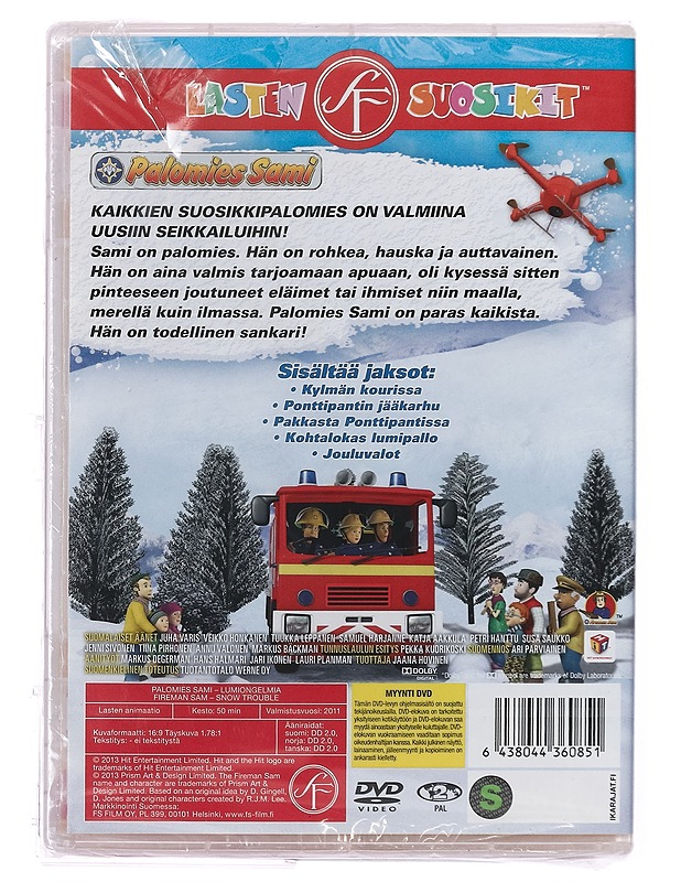 Palomies Sami: Lumiongelmia - DVD - DVD-elokuvat - 10105394044 - 1